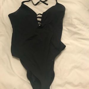 Black one piece
